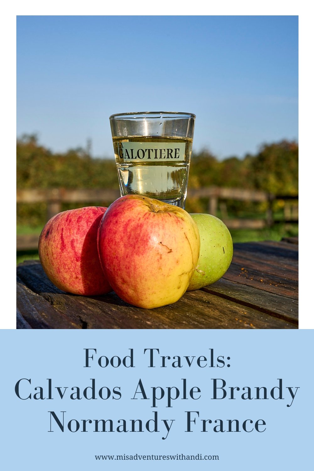 Calvados Apple Brandy from Normandy Calvados Apple Brandy and apples