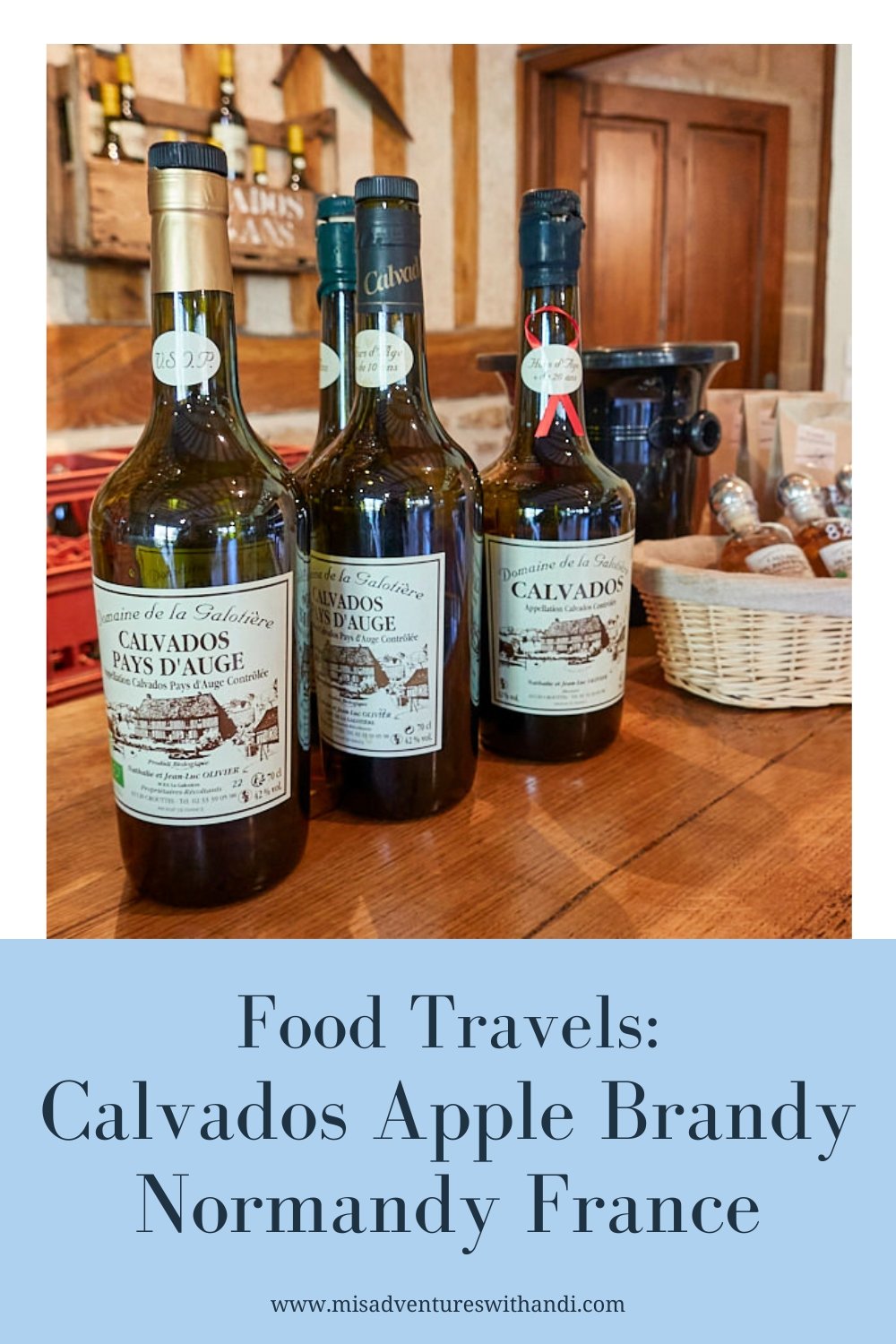 Calvados Apple Brandy from Normandy Bottles of Calvados