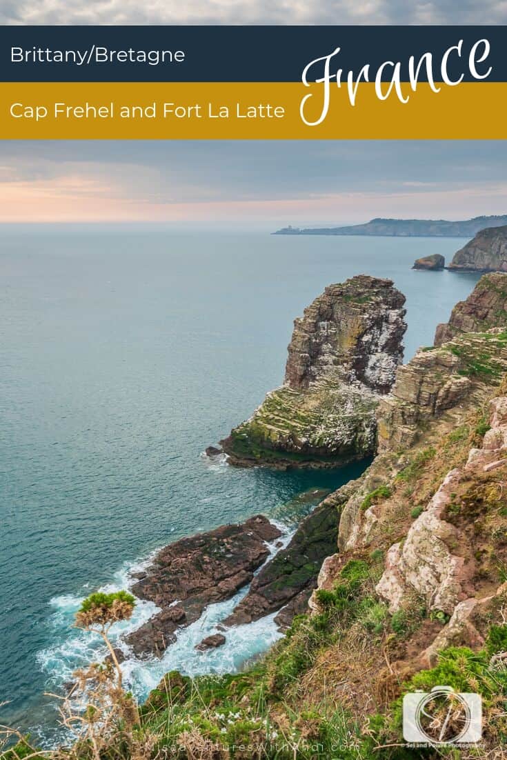 Cap Frehel and Fort La Latte Brittany France Cap Frehel and Fort La Latte Brittany France