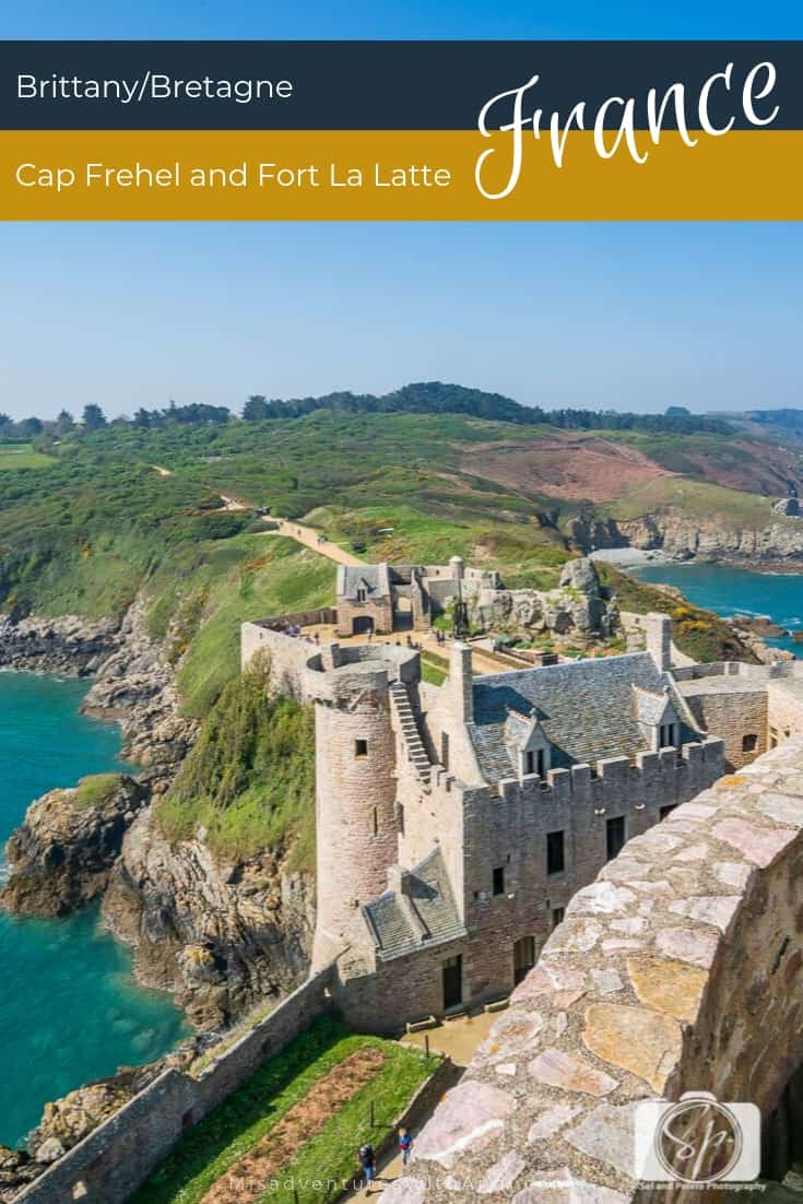Cap Frehel and Fort La Latte Brittany France Cap Frehel and Fort La Latte Brittany France