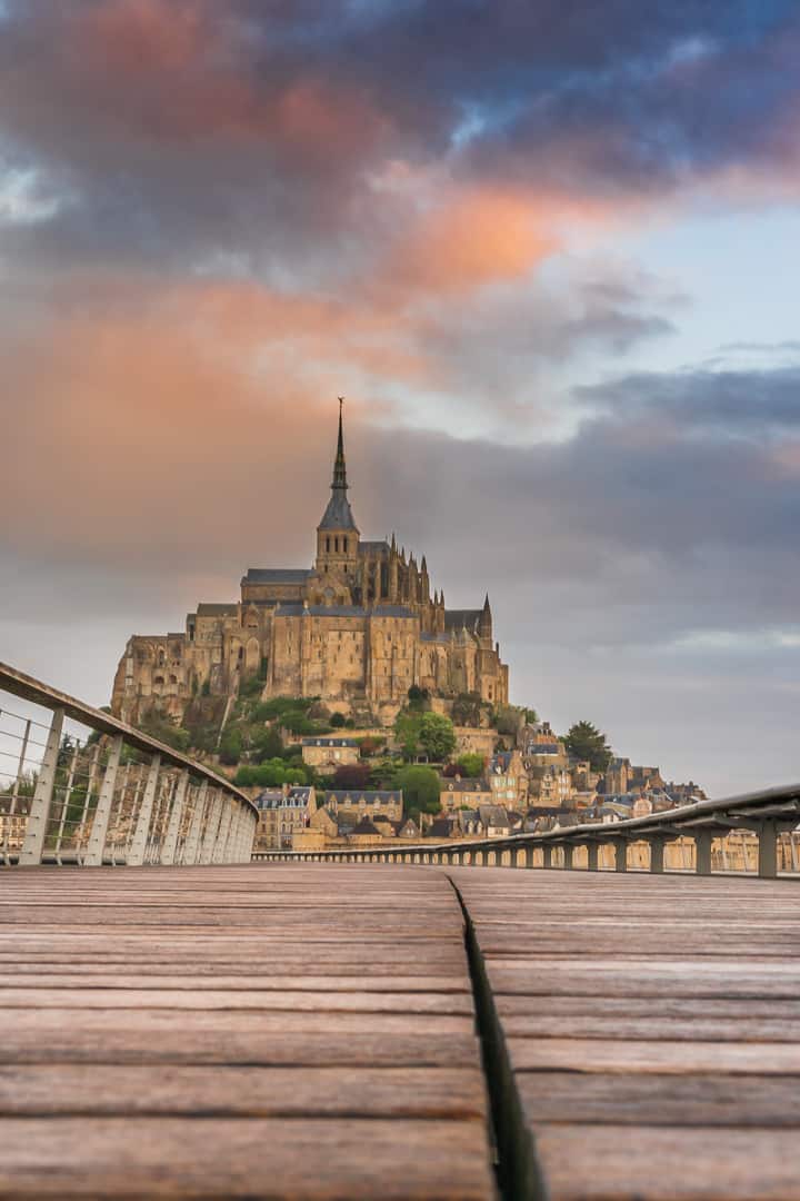 Mont St Michel Normandie France Mont St Michel Normandie France
