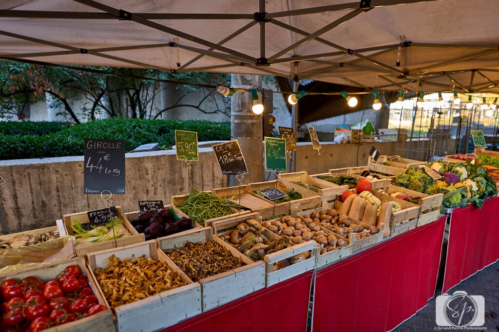 Paris farmers market