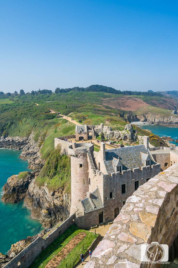 View from Fort La Latte France