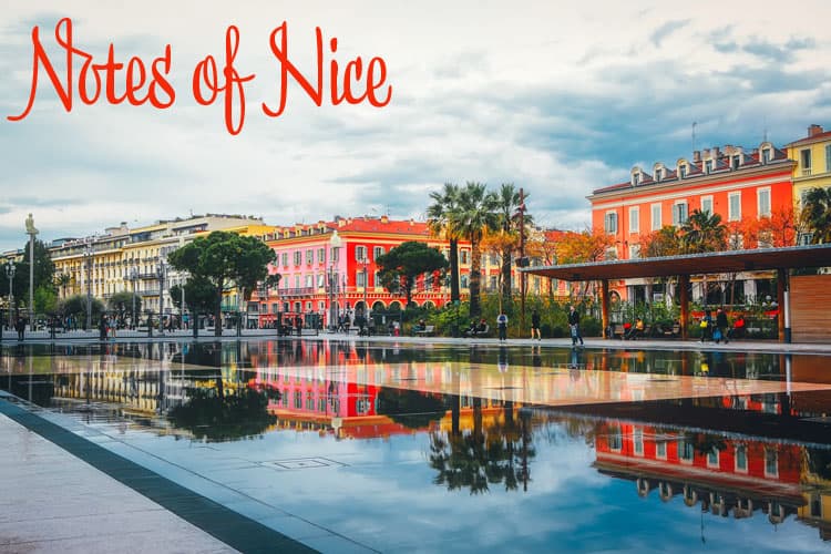 Notes on Nice France