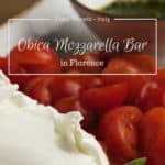 Obica Mozzarella Bar Florence