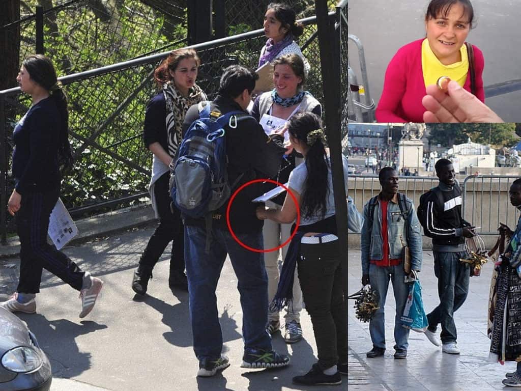 Pickpocketers in Paris