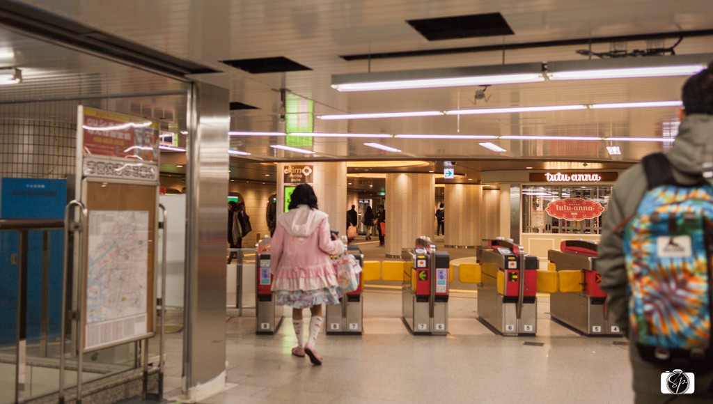 People Watching in Osaka