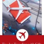 suitcase with toy plane on it