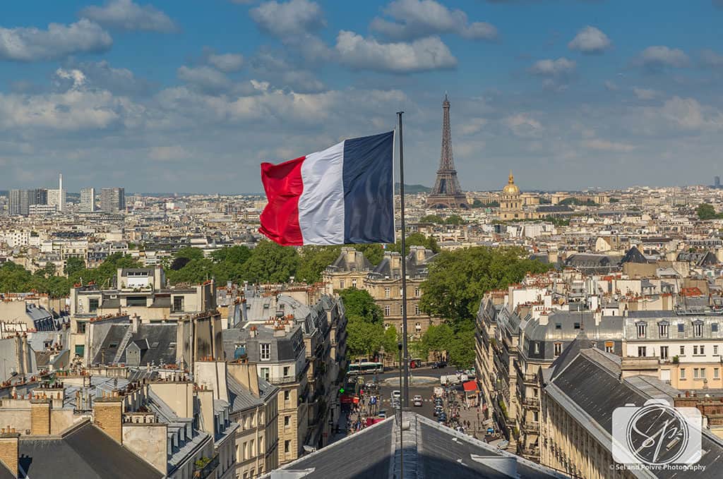 View of Paris from the Pantheon