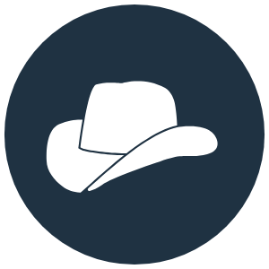 Southwest Cowboy Hat Icon